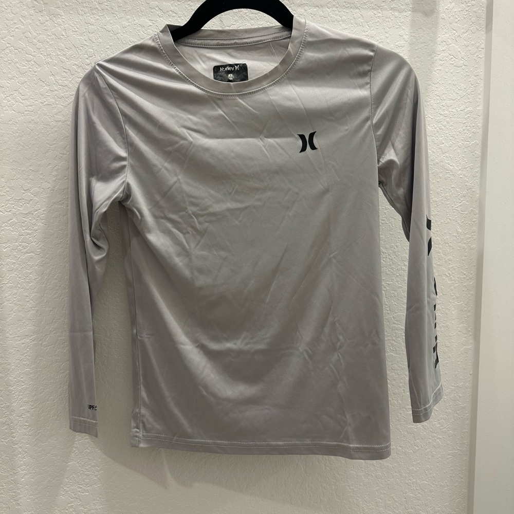 Hurley Silver Long Sleeve Men's Tee